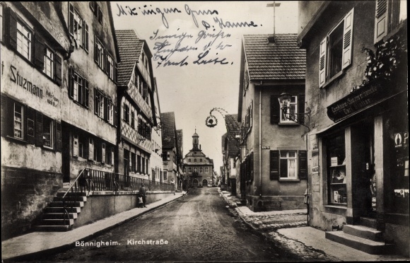 PC Bönnigheim Baden Württemberg, Kirchstrasse, Inn Stutzmann