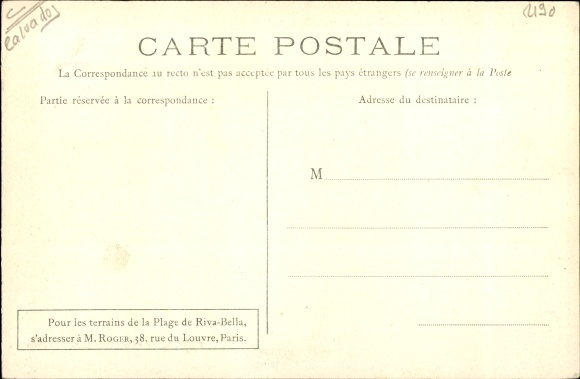 Postcard Ouistreham Riva Bella Calvados, Property La Redoute