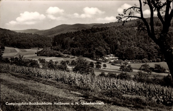 Ak Unterheinrieth Kreis Heilbronn am Neckar, Campingplatz Buchbachhütte