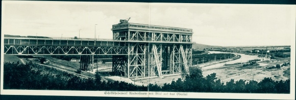 Folding PC Niederfinow im Barnim, ship lift, Odertal
