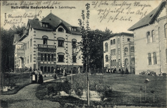 PC Roderbirken Leichlingen in the Rhineland, lot at the sanatorium
