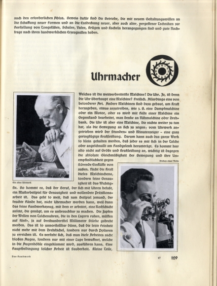 The craft, Leipzig issue, collective picture album DAF German Labor Front German Sports Aid, Berl