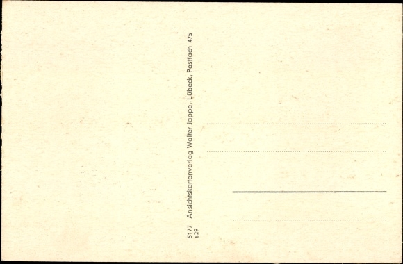 Postcard Hohnhorst Eldingen in Lower Saxony, Schaumburg, bakery