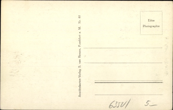 Postcard Bad Nauheim in Hessen, Parkstraße