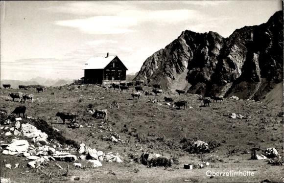 Photo Postcard Zalimtal, Vorarlberg, Oberzalimhütte