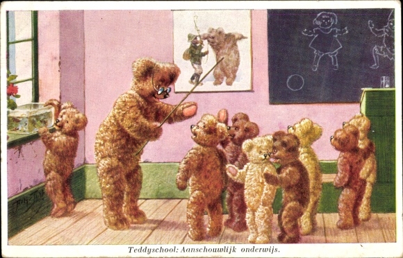 KP artystyczna Thiele, Artur, misie w szkole