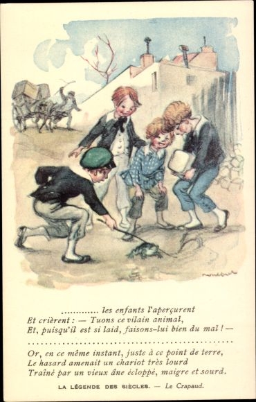 KP artystów Poulbot, Francisque, Legenda wieków, Ropucha