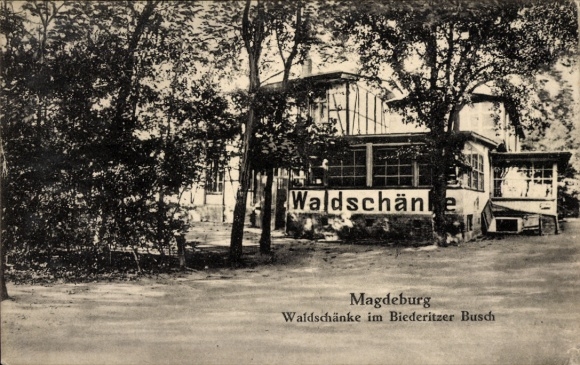 KP Biederitz w Saksonii-Anhalt, Waldschänke w Biederitzer Busch koło Magdeburga