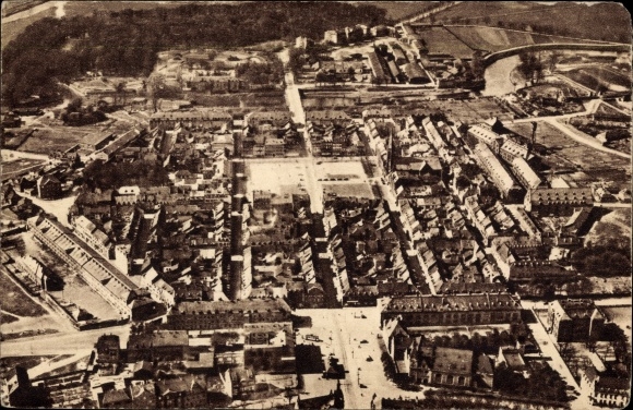 PC Saarlouis in Saarland, aerial view