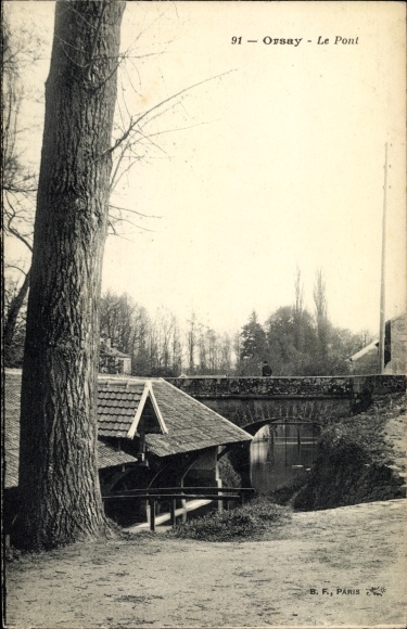 Ak Orsay Essonne, Le pont