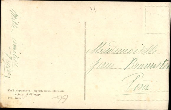 Postcard Vittorio Emanuele III., king Viktor Emanuel III., Prince of Piedmont, Pony
