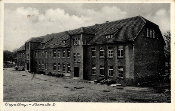 Paderborn Army Base in Westphalia, Sennelager, Senne Training Area, Double Company Barracks 2