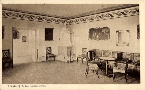 Ak Freyburg an der Unstrut, Luisenzimmer