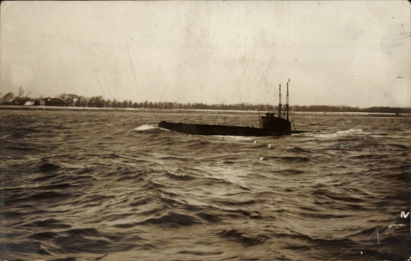 foto Ak Nederland, onderzeeër