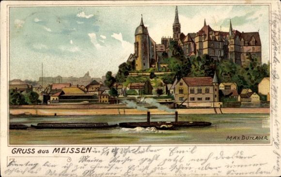 KP Meißen nad Łabą, częściowy widok