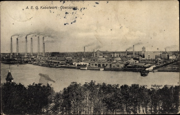 PC Berlin Treptow Niederschoeneweide Oberspree, AEG Kabelwerk