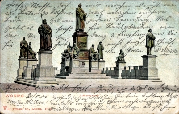 Worms am Rhein, Luther Monument