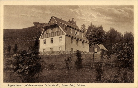 KP Scharzfeld Herzberg am Harz, dom młodzieżowy Mittelelbehaus Scharzfeld