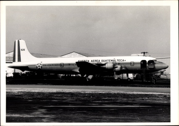 Photo military plane from Guatemala, 926