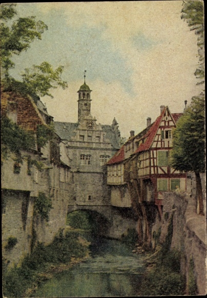 Postcard Marktbreit am Main Lower Franconia, city view