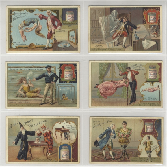 Liebig Pictures Series A 269 Revealed Magic Arts 1894