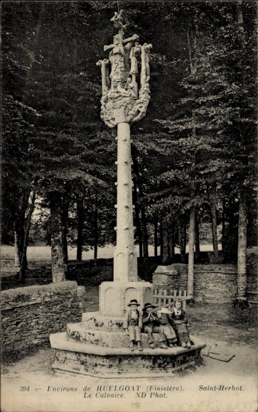PC Huelgoat Finistère, Saint Herbot, Le Calvaire