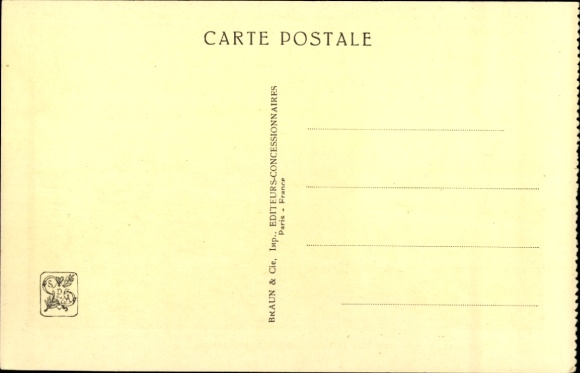 Ansichtkaart Parijs, Expo Coloniale, Wereldtentoonstelling 1931, Sectie Métropolitaine