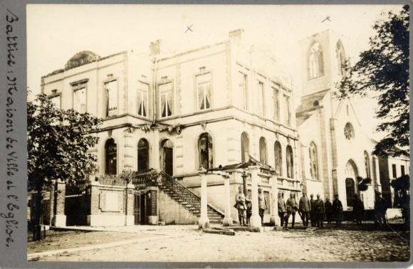 foto Battice Herve Wallonië Luik, Stadhuis, Kerk