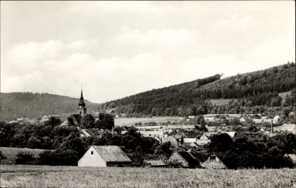 Ak Elstra in Oberlausitz, algemeen uitzicht