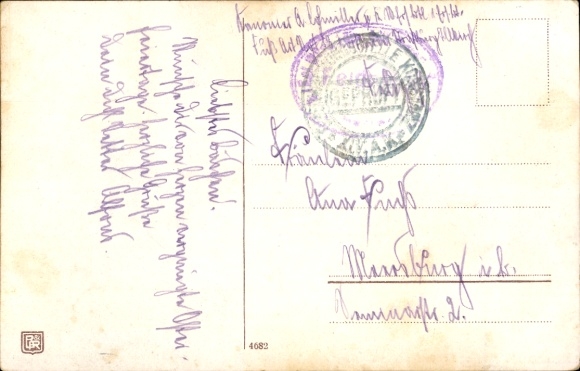 Postcard Actress Ethel Scharo, PH Berlin K 1909
