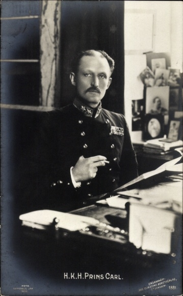 Picture Prince Carl of Sweden, study