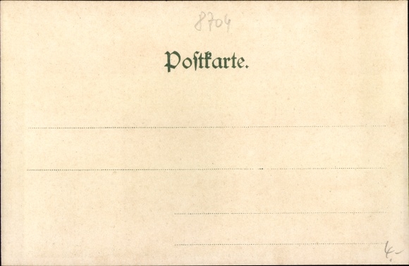 Postcard Cunewalde in the district of Bautzen, total view of the village, church