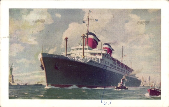 Ak-stoomschip SS America, USL