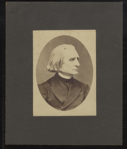 Cabinet Photo Franz Liszt