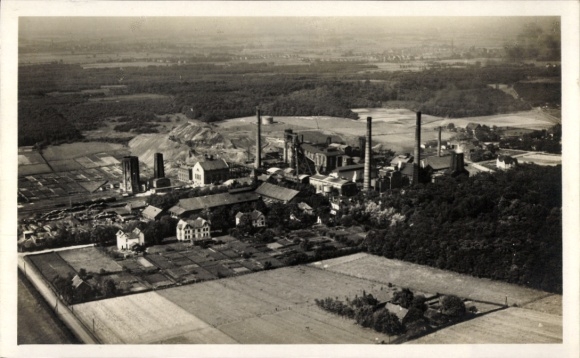 Postcard Bergkamen in Westphalia, Grimberg mine of the Monopol mine