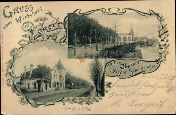 PC Berlin Treptow Niederschoeneweide, tavern Loreley, street parts