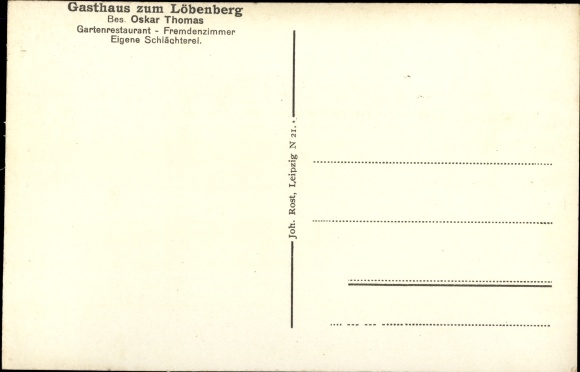 Postcard Hohburg Lossatal in Saxony, local section, forest path, view of the Löbenberg