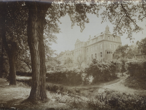 Original photo Rheine in Münsterland, NRW, orphanage, around 1900