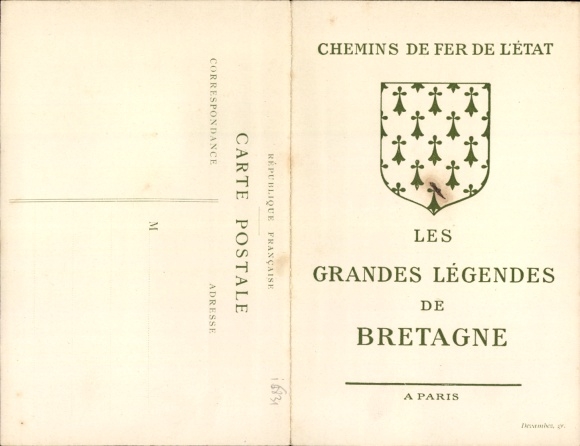 Klapp Ak Chemins de Fer de l'Etat, Les Grandes Legendes de Bretagne, Le Trepas du Roi d'Ys