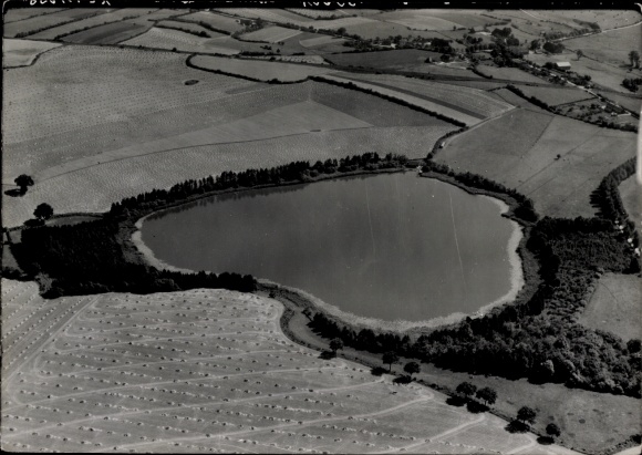 Photo Bad Oldesloe in Holstein, aerial photograph, lake