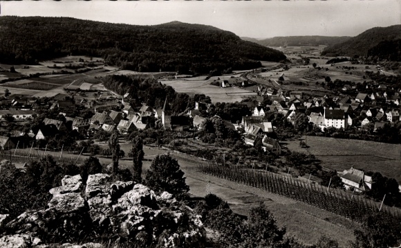 Ak Vorra an der Pegnitz Mittelfranken, Gesamtansicht