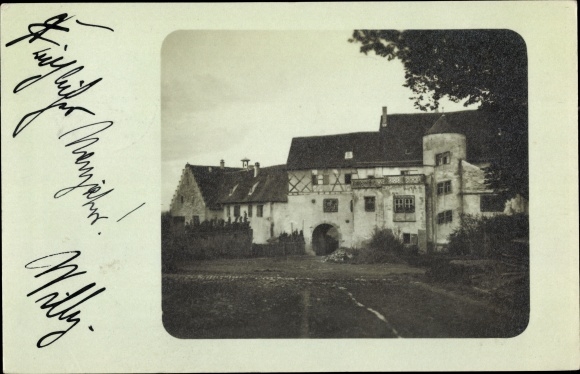 Photo Postcard Neckarwestheim, Schloss Liebenstein
