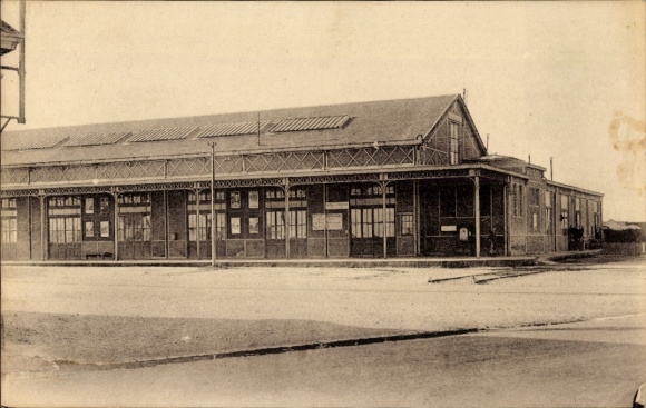 Postcard La Pallice Rochelle Charente Maritime, Gare Maritime