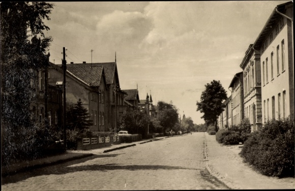 Postcard Bützow in Mecklenburg, Gartenstrasse