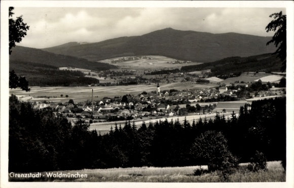 Ak Waldmünchen im Oberpfälzer Wald Bayern, Panorama