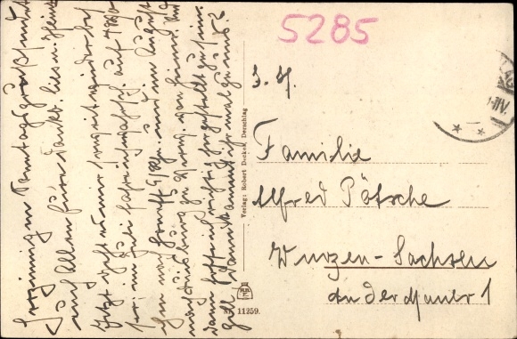 Postcard Derschlag Gummersbach in the Oberberg district, overall view