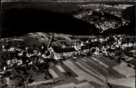 Postcard Waldrennach Neuenbürg an der Enz Black Forest, general view