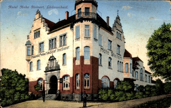 Ak Lüdenscheid im Märkischen Kreis, Hotel Hohe Steinert