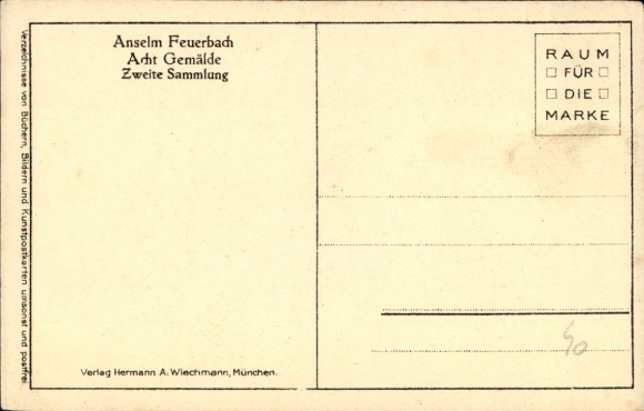 Artysta KP Feuerbach. A., Autoportret