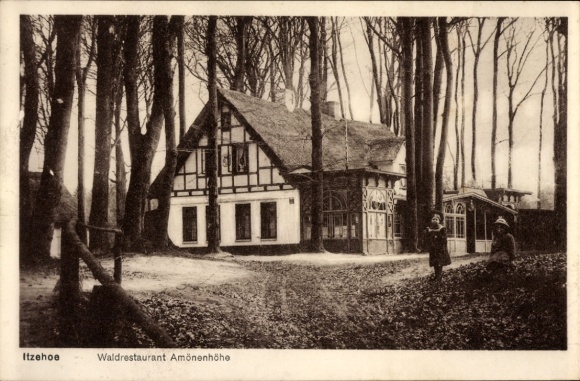 Ak Itzehoe in Holstein, Waldrestaurant Amönenhöhe